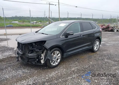 2021 Ford Edge Titanium из США, поврежденный, VIN 2FMPK4K91MBA10290
